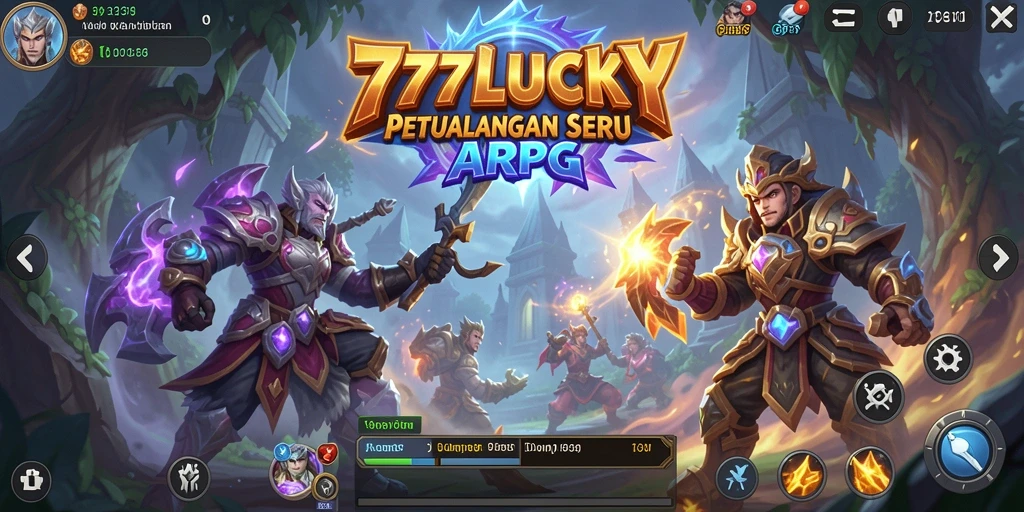 Tangkapan layar gameplay seru 777LUCKY dengan aksi mendebarkan.