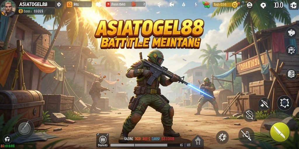 Tampilan menegangkan dari pertempuran dalam ASIATOGEL88.