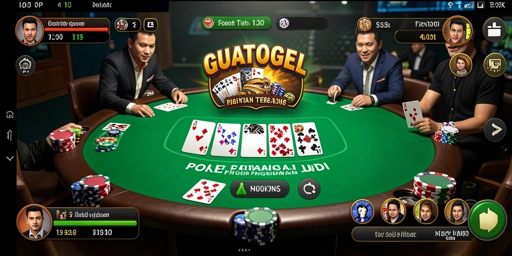 Tampilan gameplay GUATOGEL yang menarik dan mendebarkan.