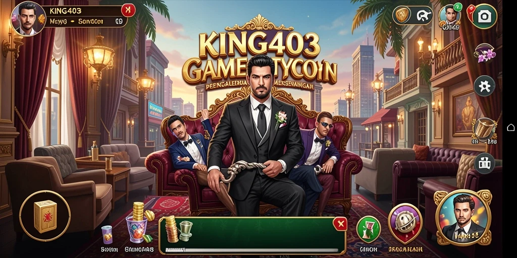 Tampilan gameplay yang mendebarkan dan menantang di KING403.