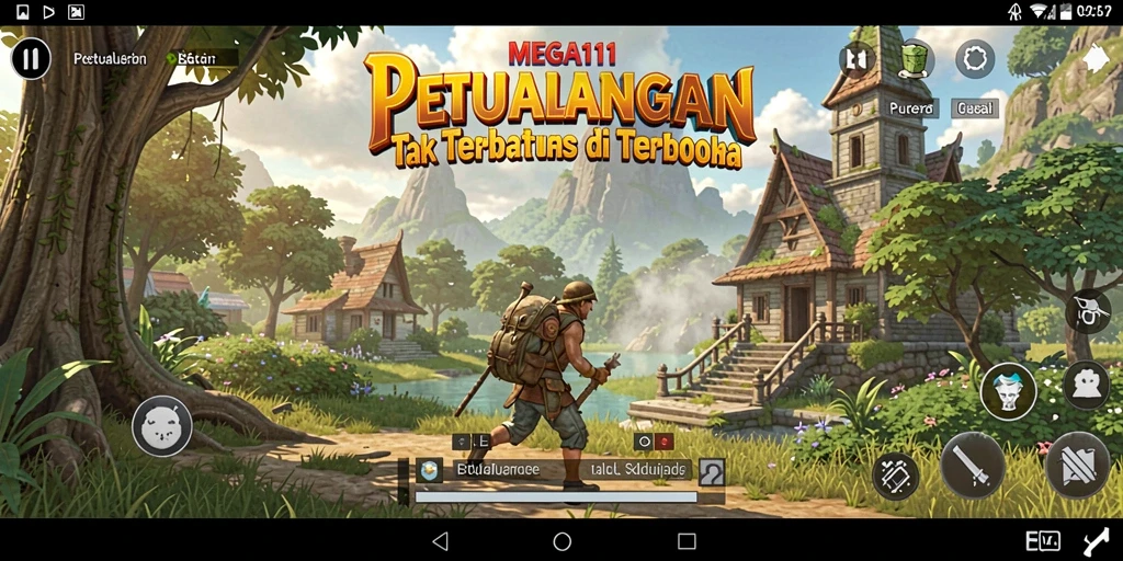 Gameplay seru di dunia terbuka MEGA111.