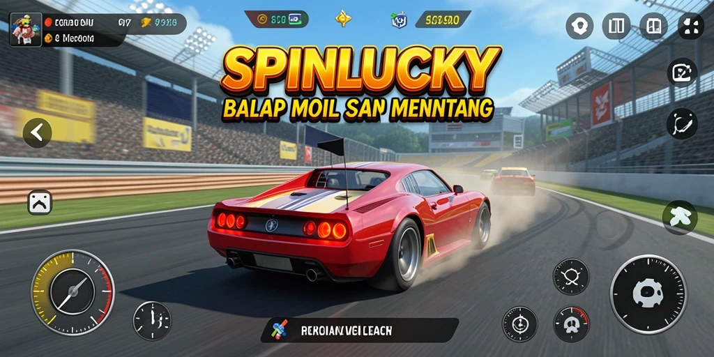 Gameplay SPINLUCKY yang mendebarkan dan penuh adrenalin.