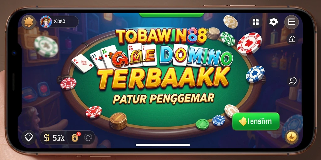Screenshot gameplay TOBAWIN88 menampilkan serunya permainan Domino.